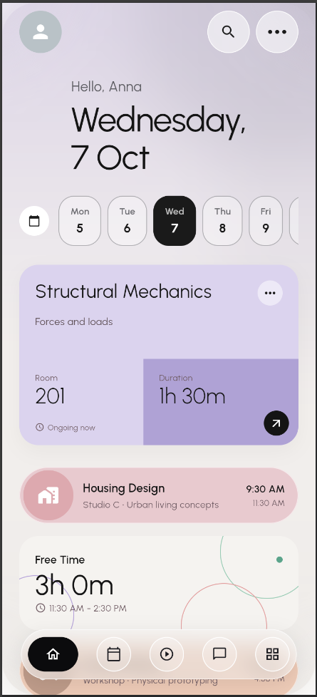 Custom Syllabus Mobile App